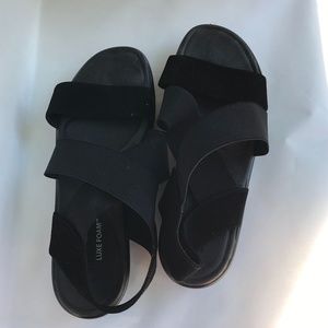 Skechers Luxe Foam Platform Sandal